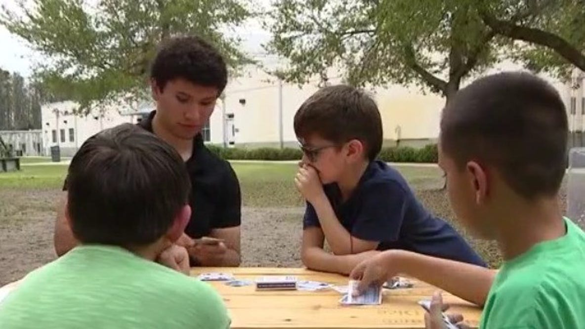 Former student pays it forward, builds 'math park'